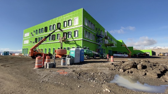  New Construction for Hug High School